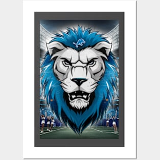 Detroit Lions Posters and Art